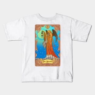 Hermit Tarot Card Kids T-Shirt